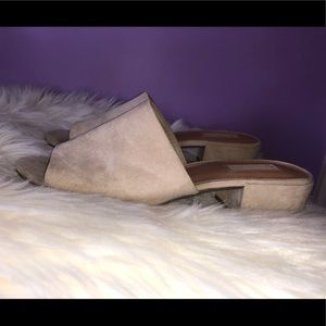 Forever 21 Tan Heeled Sandals